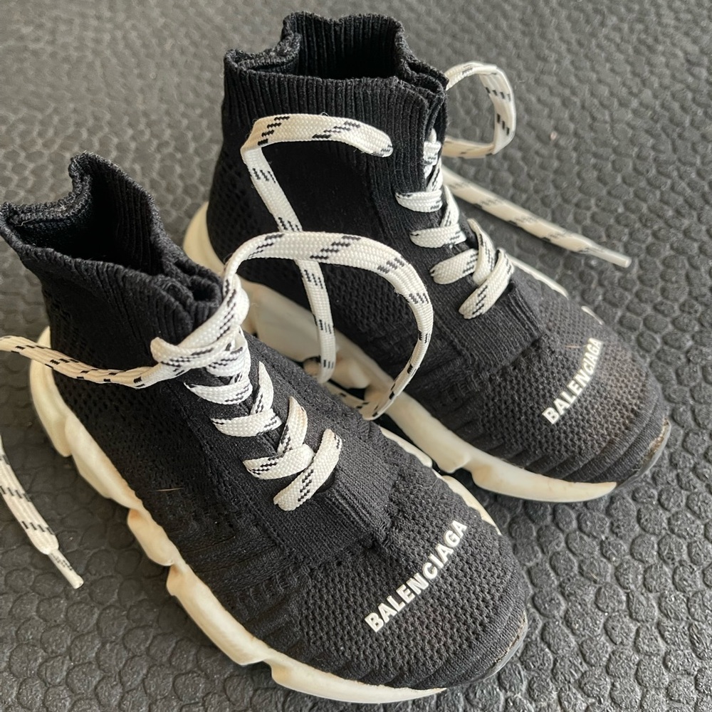 Toddler Balenciaga Shoes with laces